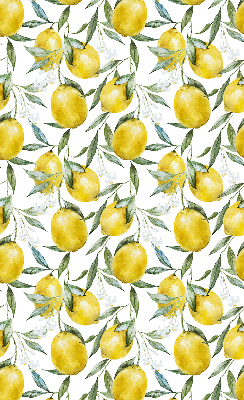 Fabric roller blind for window Lemons