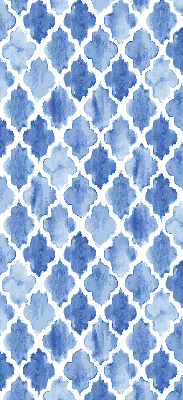 Blackout roller blind for window Painted pattern