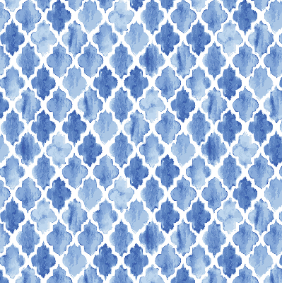 Blackout roller blind for window Painted pattern