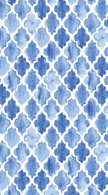 Blackout roller blind for window Painted pattern