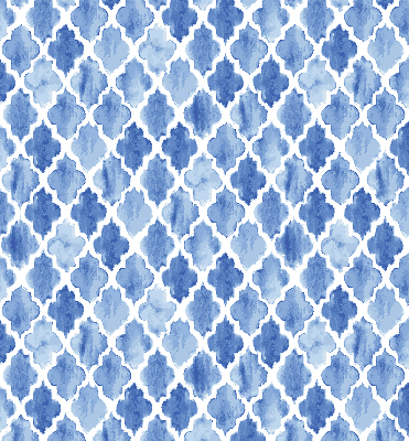 Blackout roller blind for window Painted pattern