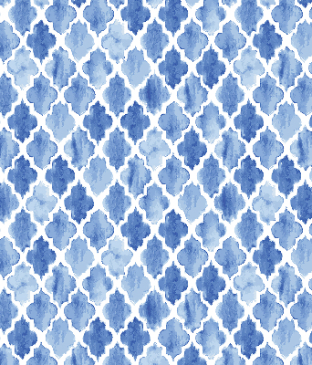 Blackout roller blind for window Painted pattern