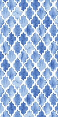 Blackout roller blind for window Painted pattern
