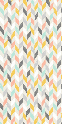 Blackout roller blind Colorful herringbone