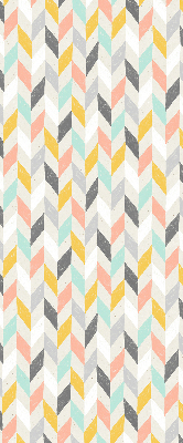 Blackout roller blind Colorful herringbone