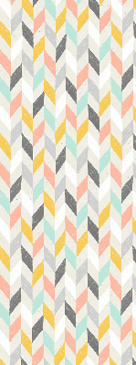 Blackout roller blind Colorful herringbone