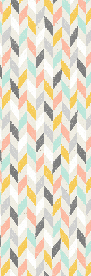 Blackout roller blind Colorful herringbone
