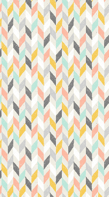 Blackout roller blind Colorful herringbone