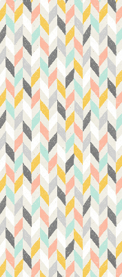 Blackout roller blind Colorful herringbone