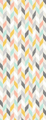 Blackout roller blind Colorful herringbone