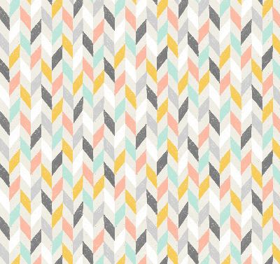 Blackout roller blind Colorful herringbone