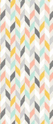 Blackout roller blind Colorful herringbone