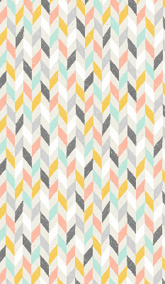Blackout roller blind Colorful herringbone