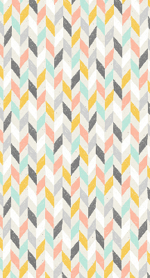 Blackout roller blind Colorful herringbone