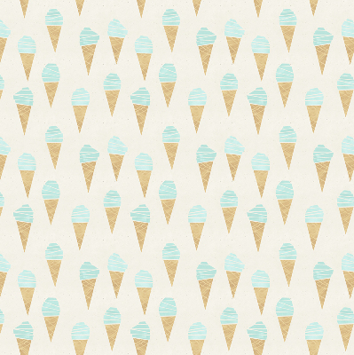 Blackout roller blind Ice cream in a cone