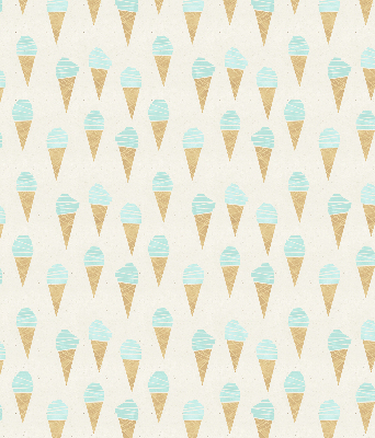 Blackout roller blind Ice cream in a cone