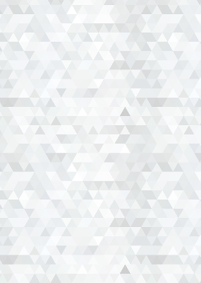 Blackout roller blind for window Gray triangle pattern