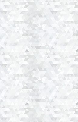 Blackout roller blind for window Gray triangle pattern