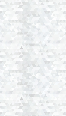 Blackout roller blind for window Gray triangle pattern