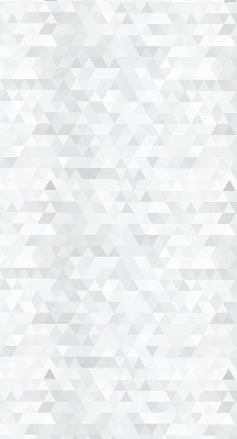 Blackout roller blind for window Gray triangle pattern