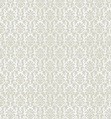 Fabric roller blind for window in a beige pattern