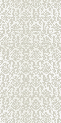 Fabric roller blind for window in a beige pattern