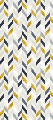 Blackout roller blind Colorful herringbone