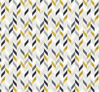 Blackout roller blind in colorful herringbone pattern