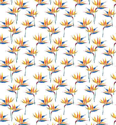 Fabric roller blind for window Colorful leaves