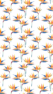 Fabric roller blind for window Colorful leaves