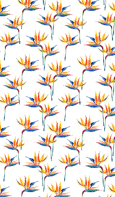 Fabric roller blind for window Colorful leaves