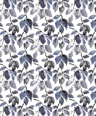 Blackout roller blind Dark leaves