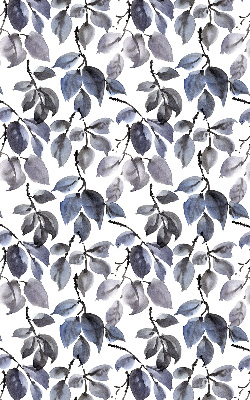 Blackout roller blind Dark leaves