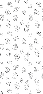 Fabric roller blind for window Geometric shapes