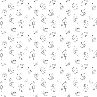 Fabric roller blind for window Geometric shapes