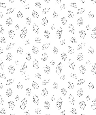 Fabric roller blind for window Geometric shapes