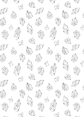 Fabric roller blind for window Geometric shapes