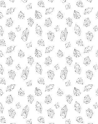 Fabric roller blind for window Geometric shapes