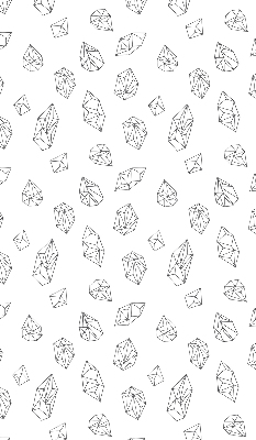 Fabric roller blind for window Geometric shapes