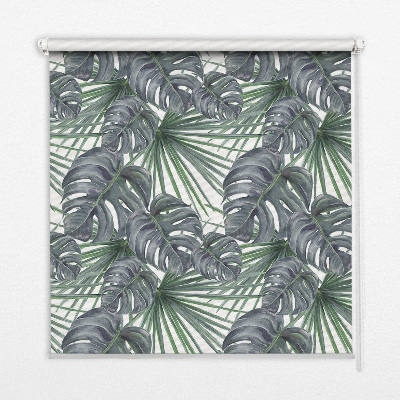 Blackout roller blind Leaves