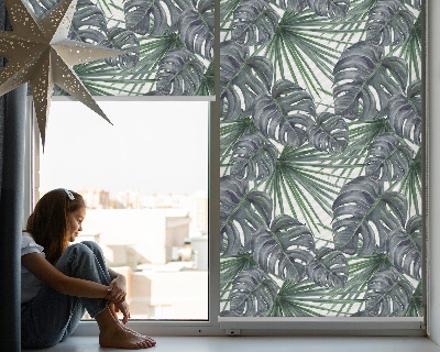 Blackout roller blind Leaves