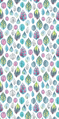 Blackout roller blind Colorful leaves