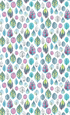 Blackout roller blind Colorful leaves