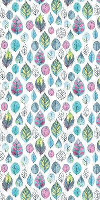 Blackout roller blind Colorful leaves