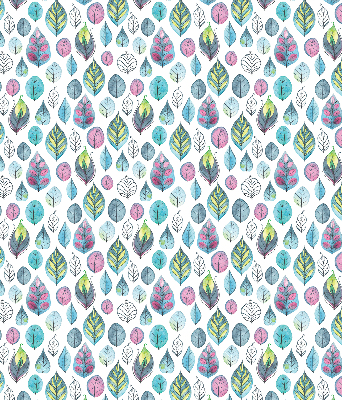 Blackout roller blind Colorful leaves