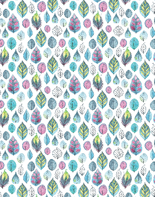 Blackout roller blind Colorful leaves