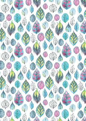 Blackout roller blind Colorful leaves