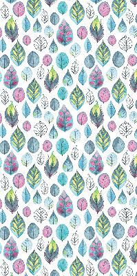 Blackout roller blind Colorful leaves