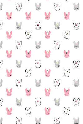 Blackout roller blind for window with colorful rabbits in crowns design