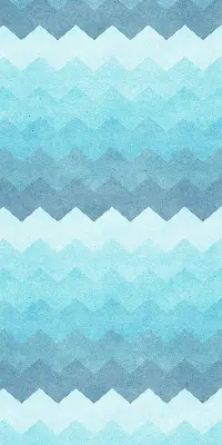 Blackout roller blind painted mountains design